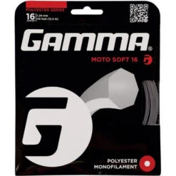 Gamma Moto Soft 17g Tennis String (Set)
