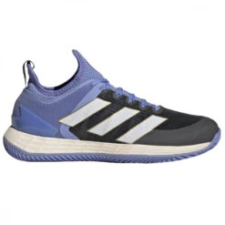 Adidas Womenâs Adizero Ubersonic 4 Clay Tennis Shoes (Cloud White/Cloud White/Carbon)