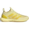 Adidas Women’s Adizero Ubersonic 4 Tennis Shoes (Almost Yellow/Impact Yellow)