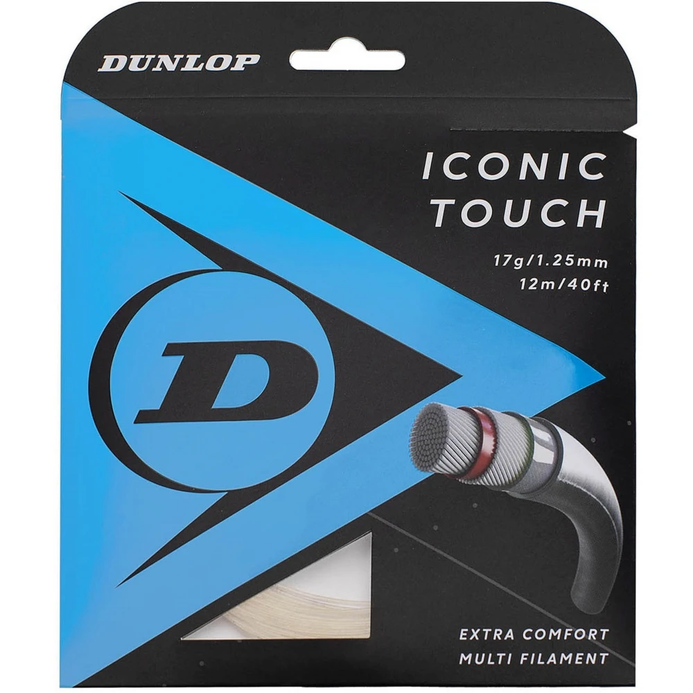 Dunlop Iconic Touch 17g Tennis String (Set)