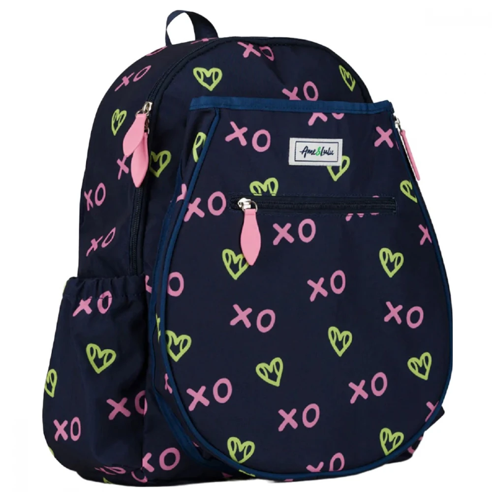 Ame & Lulu Junior Love Tennis Backpack (XO Tennis) 5 Ame & Lulu Junior Love Tennis Backpack (XO Tennis) - Image 3