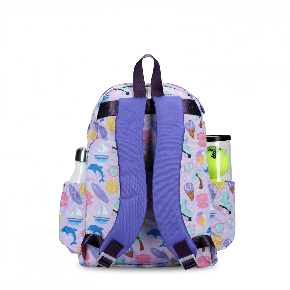 Ame & Lulu Little Love Tennis Backpack (Malibu Tennis) 4 Ame & Lulu Little Love Tennis Backpack (Malibu Tennis) - Image 2