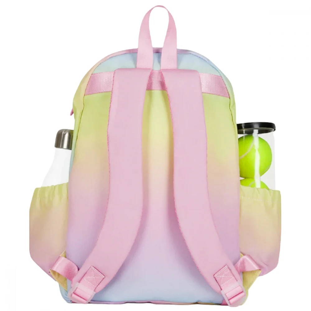 Ame & Lulu Little Love Tennis Backpack (Rainbow Sherbert) 4 Ame & Lulu Little Love Tennis Backpack (Rainbow Sherbert) - Image 2