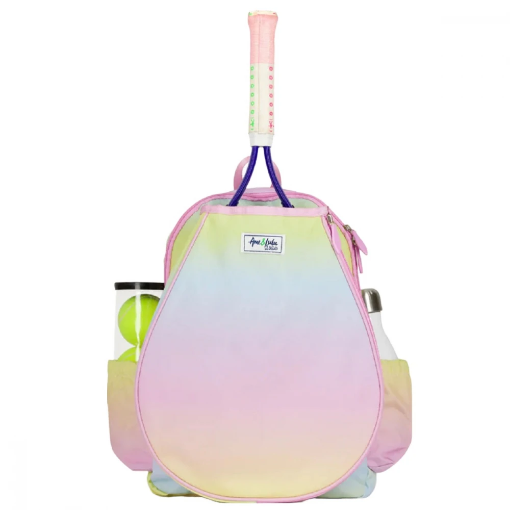 Ame & Lulu Little Love Tennis Backpack (Rainbow Sherbert) 3 Ame & Lulu Little Love Tennis Backpack (Rainbow Sherbert)