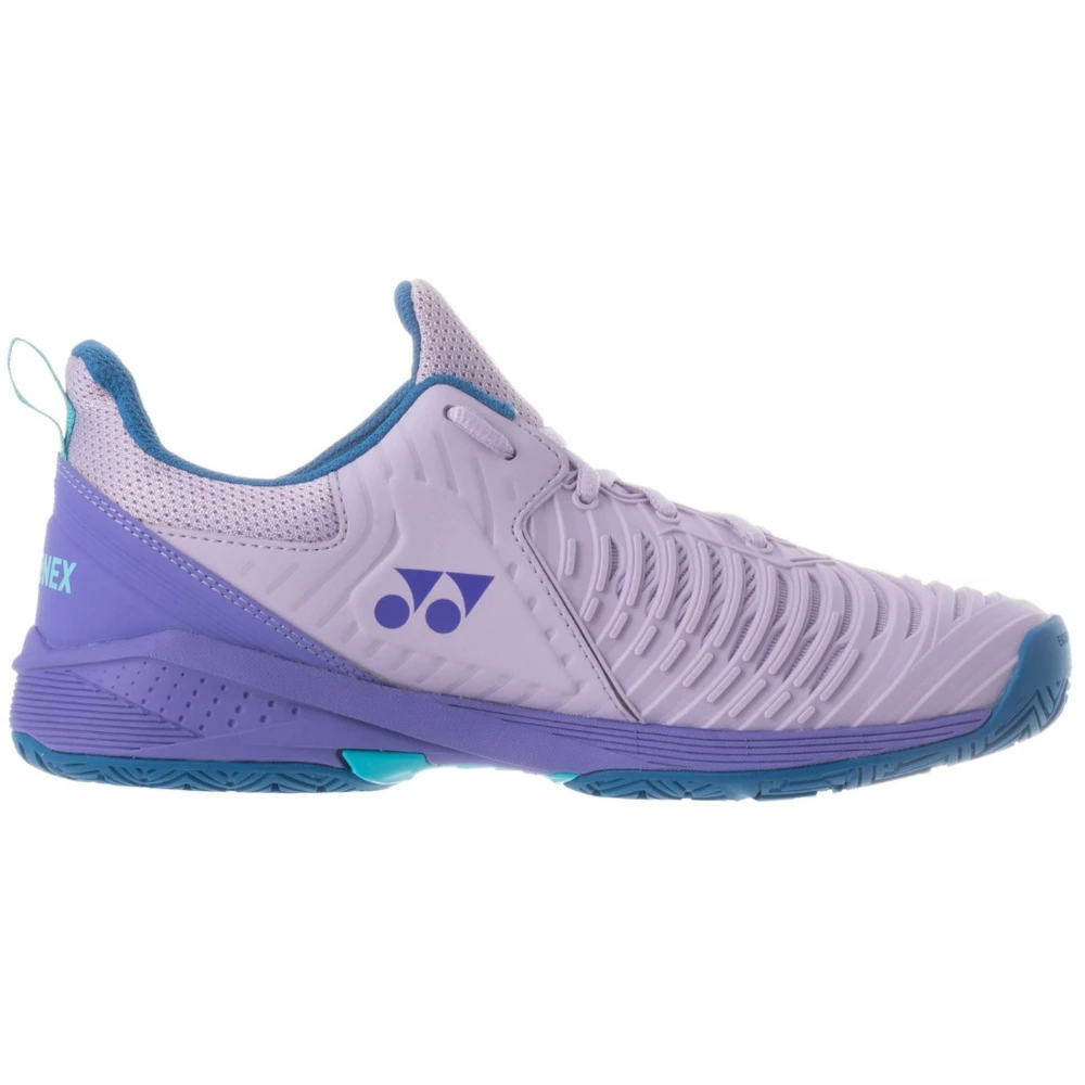Yonex Women’s Power Cushion Sonicage 3 Clay Court Tennis Shoes (Lilac) 3 Yonex Women’s Power Cushion Sonicage 3 Clay Court Tennis Shoes (Lilac)