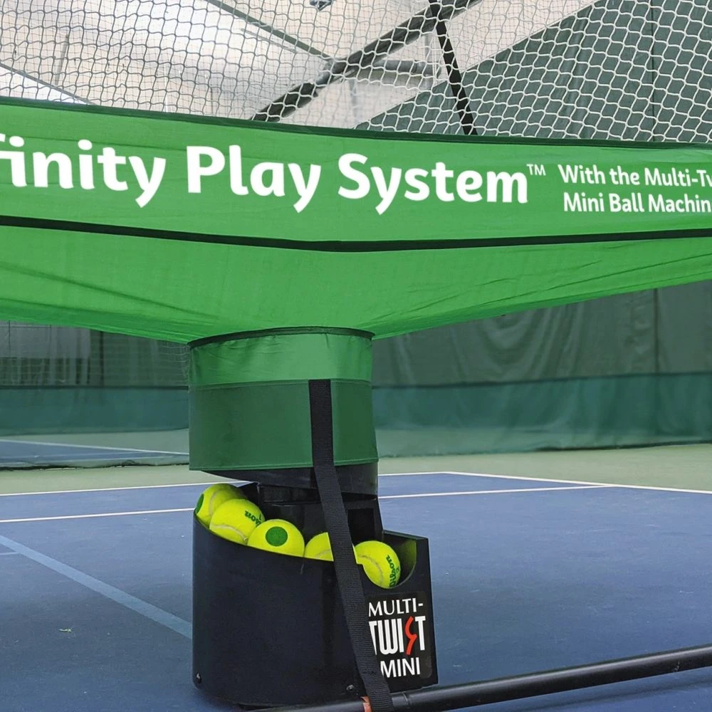 Infinity Play System For Tennis & Pickleball With Multi-Twist Mini Ball Machine 4 Infinity Play System For Tennis & Pickleball With Multi-Twist Mini Ball Machine - Image 2