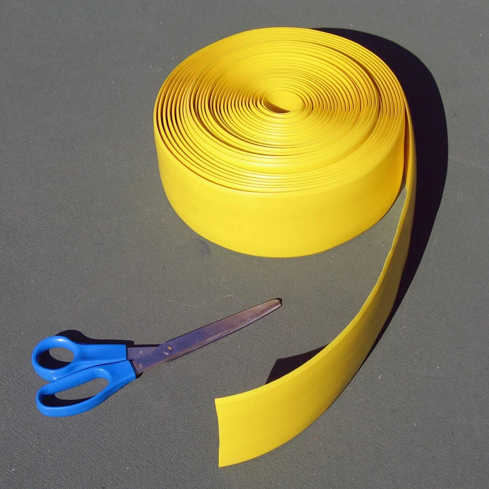 Tennis & Pickleball Court Yellow Roll Down Lines - 60 Feet