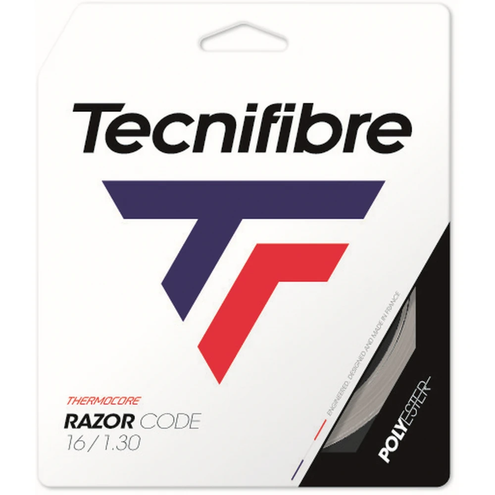 Tecnifibre Razor Code Carbon 16g Tennis String (Set)