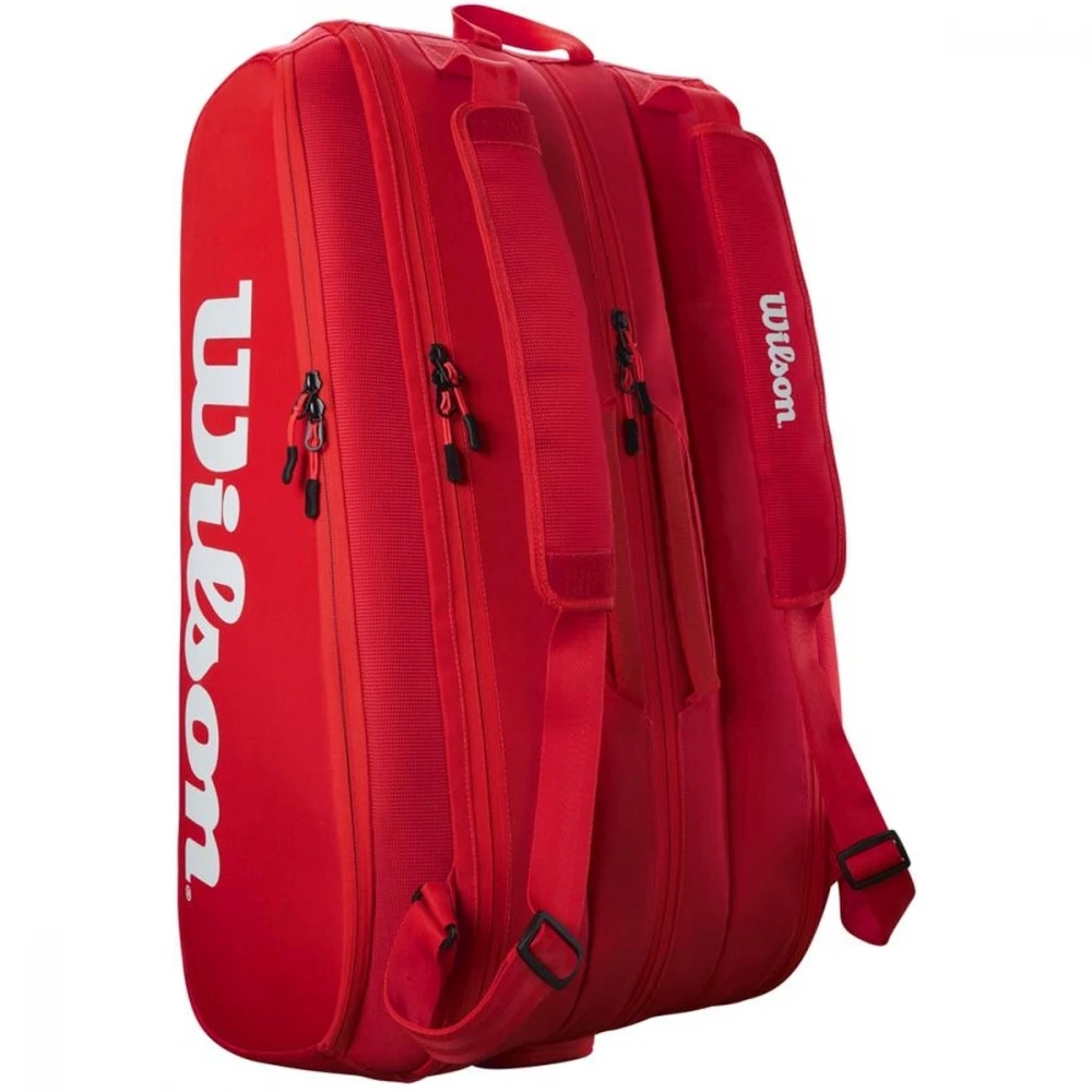 Wilson Super Tour 15 Pack Tennis Bag (Red) 4 Wilson Super Tour 15 Pack Tennis Bag (Red) - Image 2