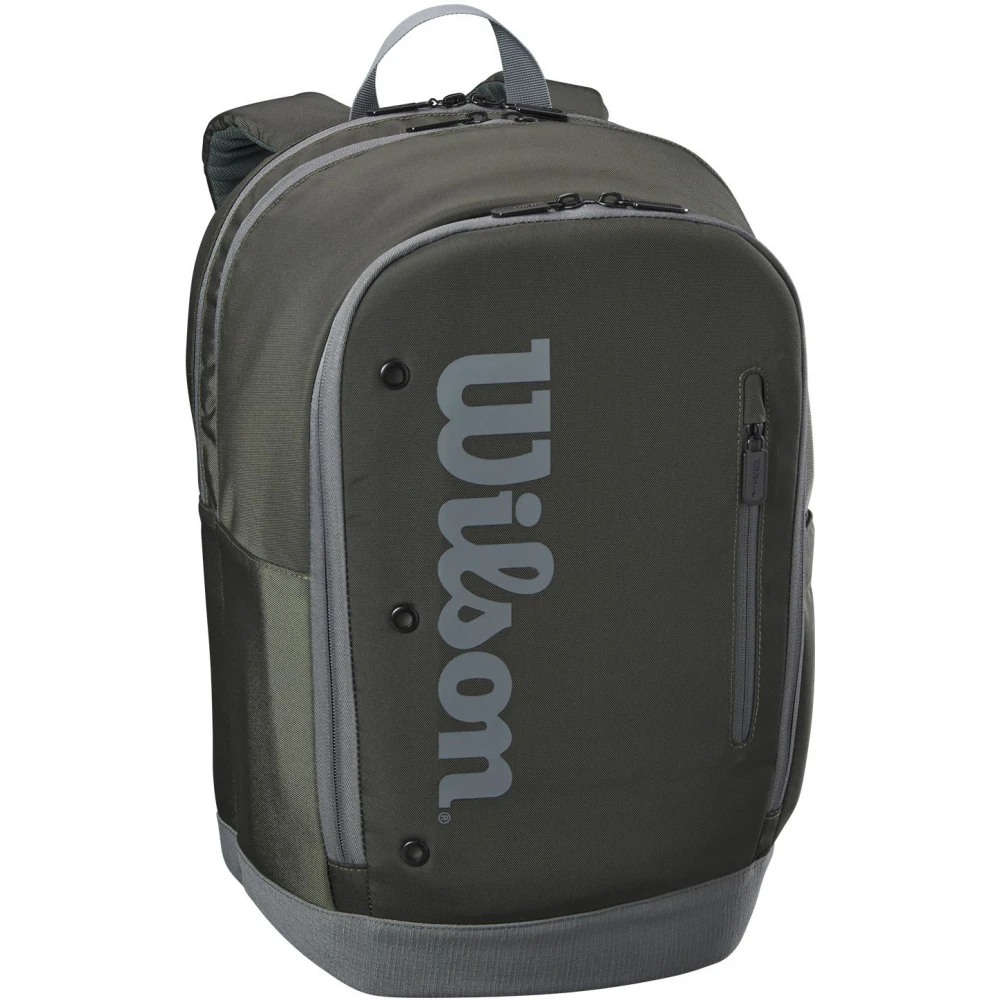 Wilson Tour Tennis Backpack (Dark Green) 3 Wilson Tour Tennis Backpack (Dark Green)