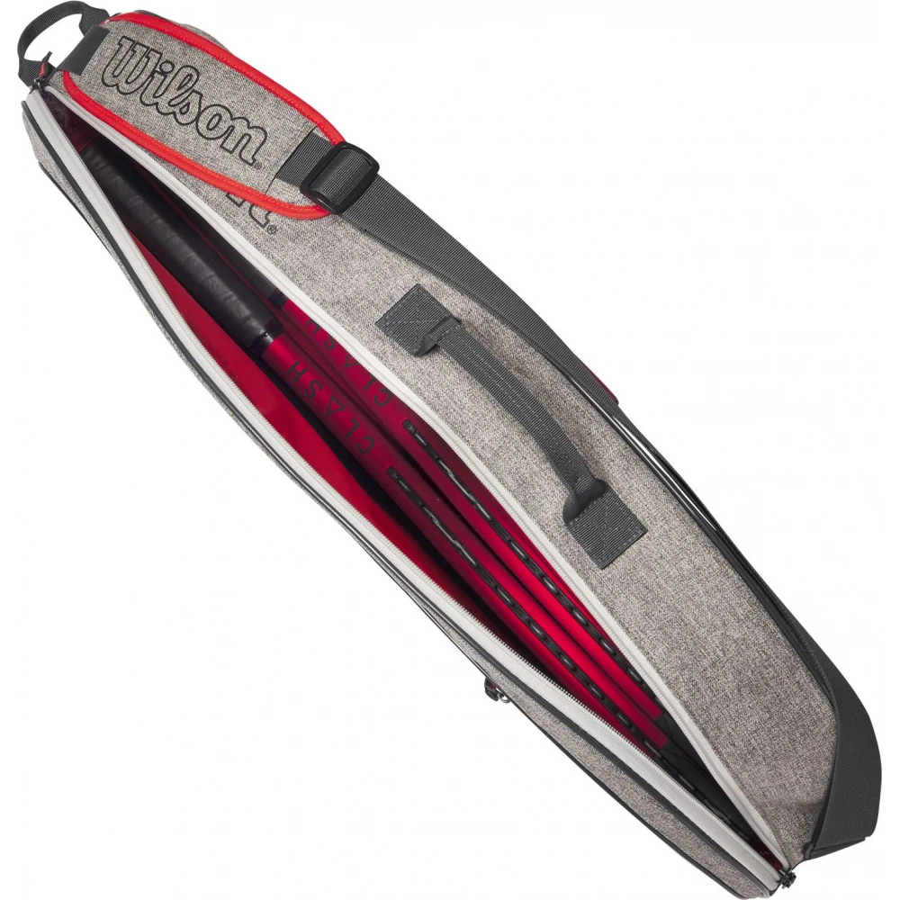 Wilson Team 3 Pack Tennis Bag (Heather Grey) 5 Wilson Team 3 Pack Tennis Bag (Heather Grey) - Image 3