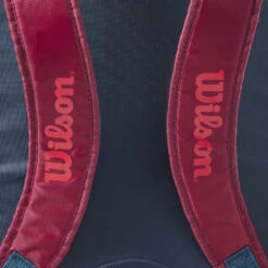 Wilson Junior Tennis Backpack (Red/Infrared) -Tennis Equip Shop WR8023803001 Wilson Junior Tennis Backpack RedInfrared c 1000 1000