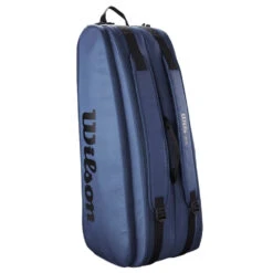 Wilson Ultra V4 Tour 6 Pack Tennis Bag (Blue) -Tennis Equip Shop WR8024101001 wilson ultra v4 tour 6 pack tennis bag 2 1000 1000