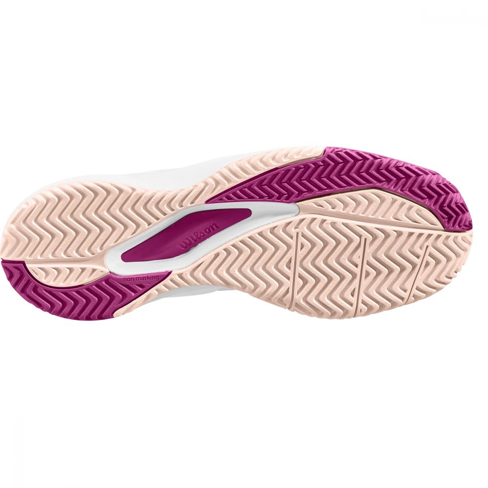 Wilson Women’s Rush Pro ACE Tennis Shoes (Scallop Shell/White/Baton Rouge) 5 Wilson Women’s Rush Pro ACE Tennis Shoes (Scallop Shell/White/Baton Rouge) - Image 3