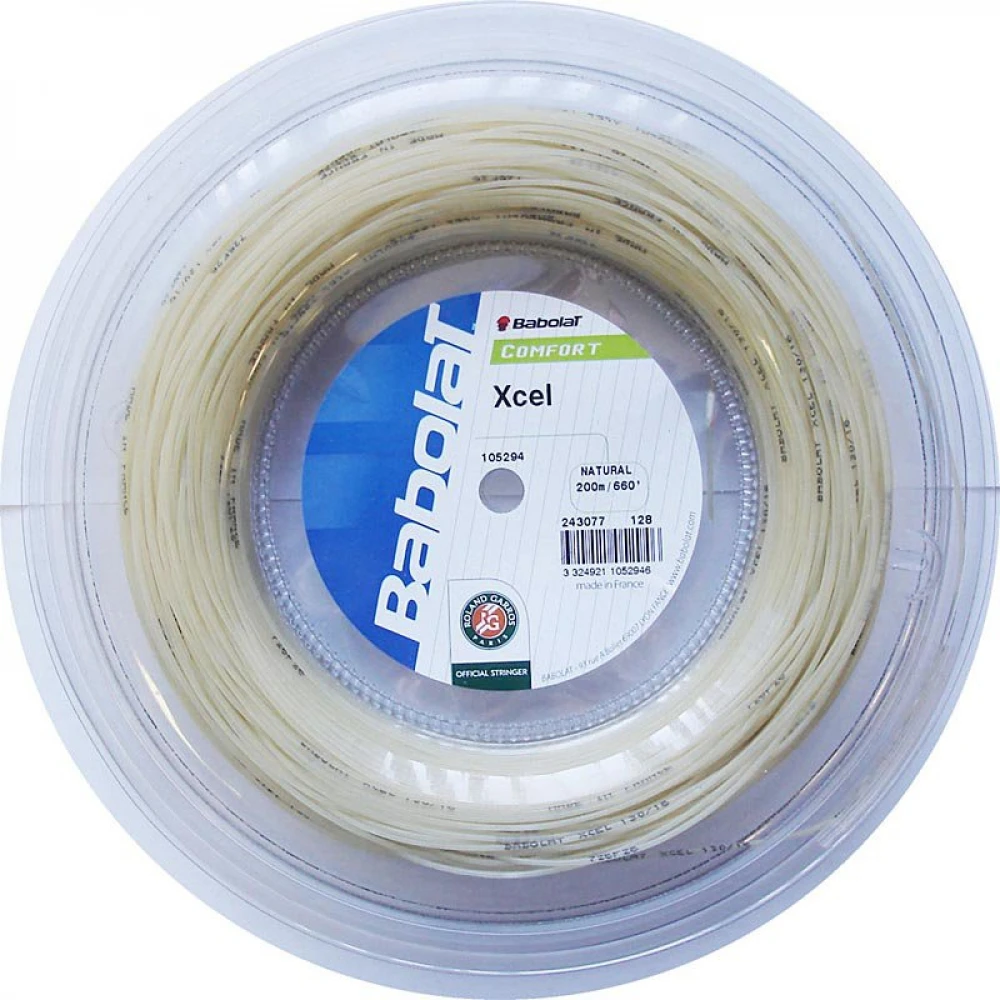 Babolat Xcel 17g Blue Tennis String (Reel) 3 Babolat Xcel 17g Blue Tennis String (Reel)