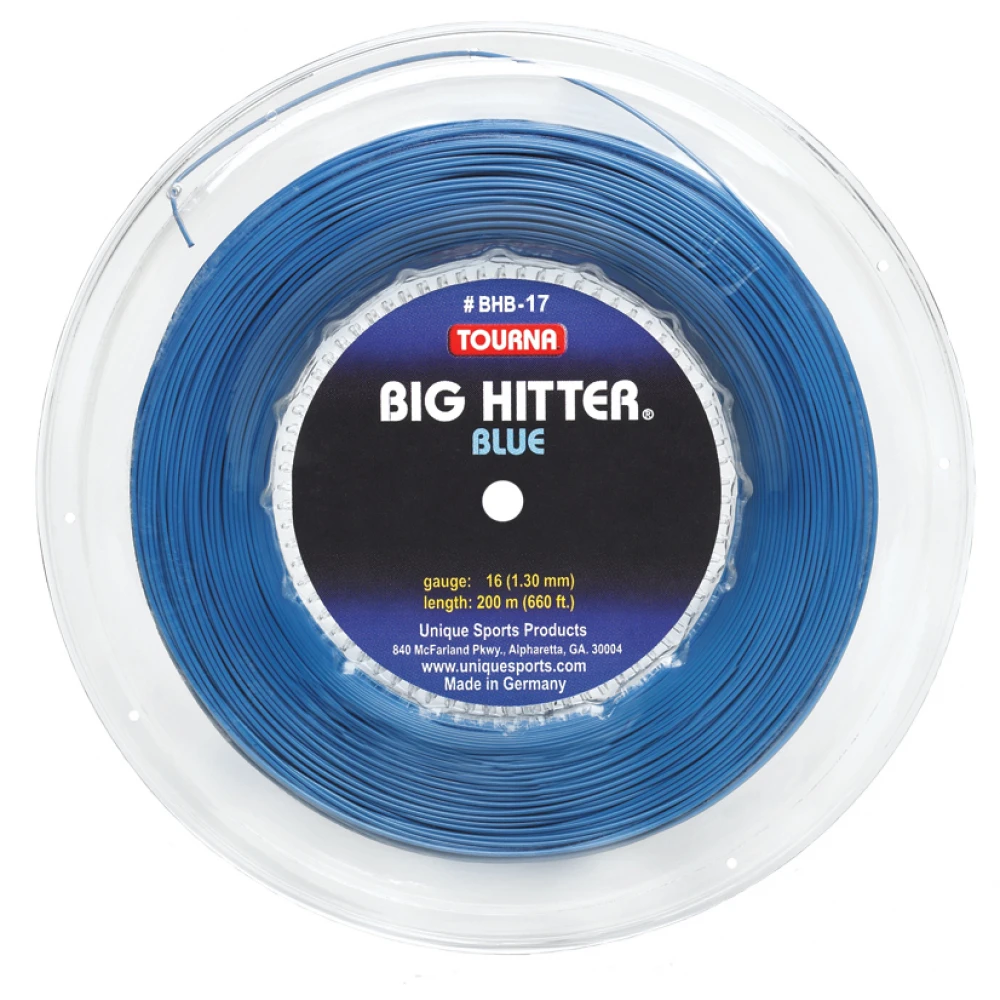 Tourna Big Hitter Blue 18g Tennis String (Reel) 3 Tourna Big Hitter Blue 18g Tennis String (Reel)