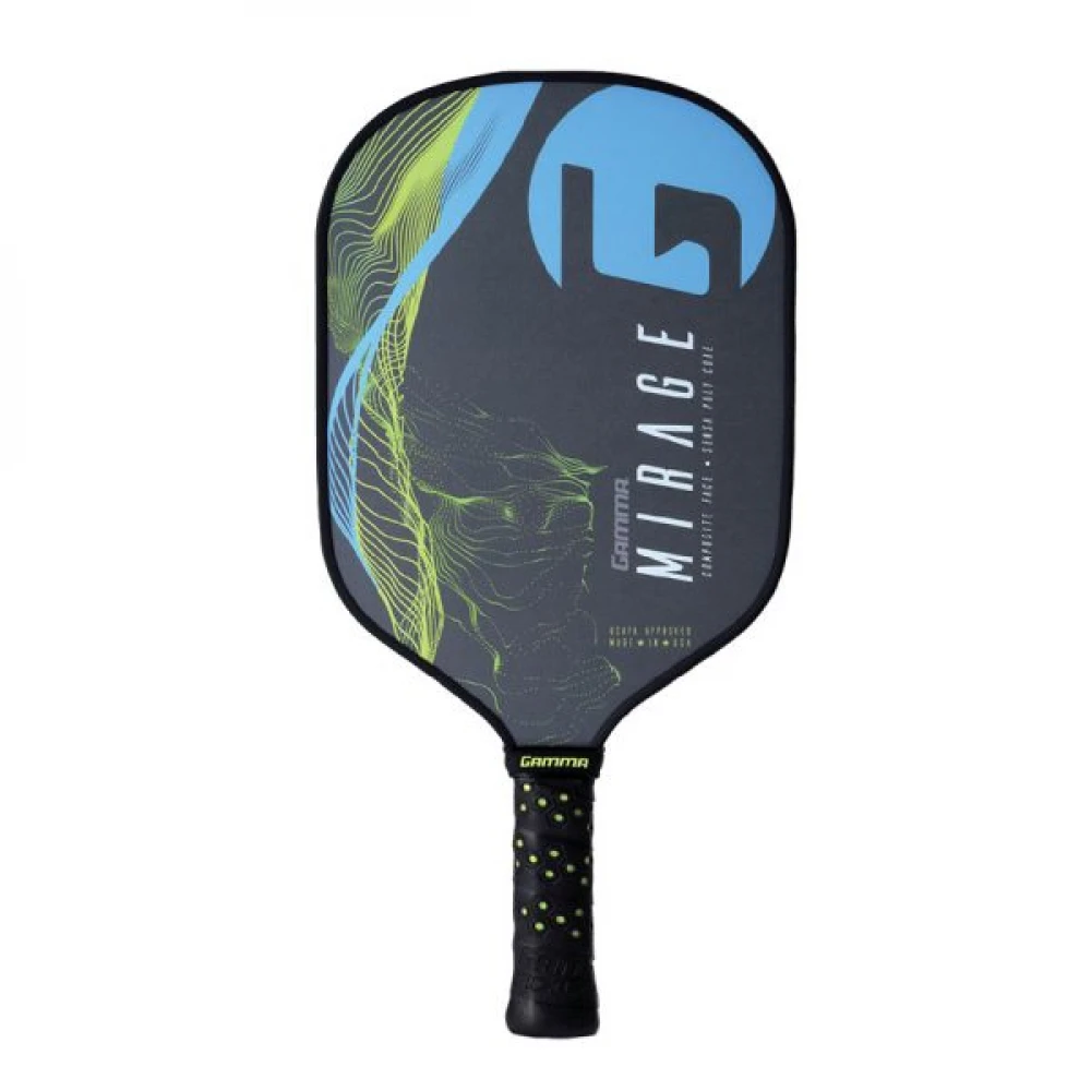 Gamma Mirage Poly Core Pickleball Paddle (Blue) 3 Gamma Mirage Poly Core Pickleball Paddle (Blue)