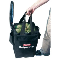 Tourna Ballport 180 Ball Travel Tennis Teaching Cart -Tennis Equip Shop bp 180 bag 1000 1000