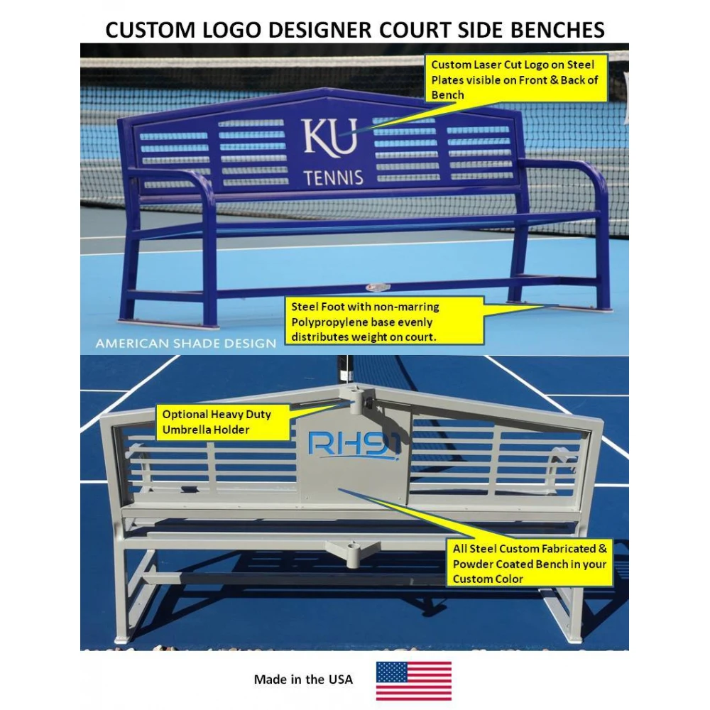 Custom Logo Apex 6-Foot Bench 4 Custom Logo Apex 6-Foot Bench - Image 2