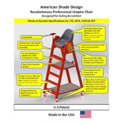 Custom Logo Umpire Chair -Tennis Equip Shop cecluc 3 1000 1000