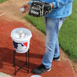 OnCourt OffCourt HandiStand Bucket Holder -Tennis Equip Shop cehs oncourt offcourt handistand 03 1000 1000