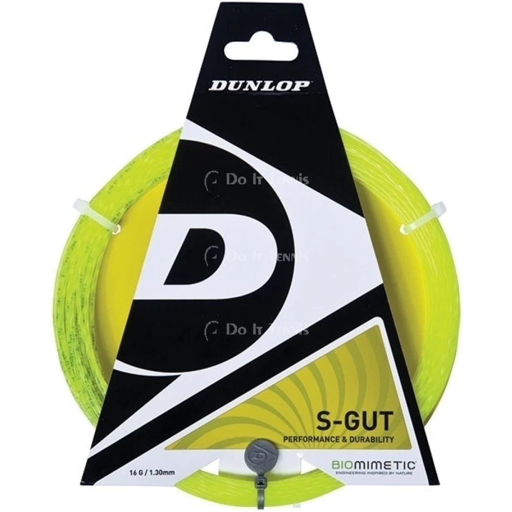 Dunlop S-Gut 17g Tennis String (Set) 3 Dunlop S-Gut 17g Tennis String (Set)