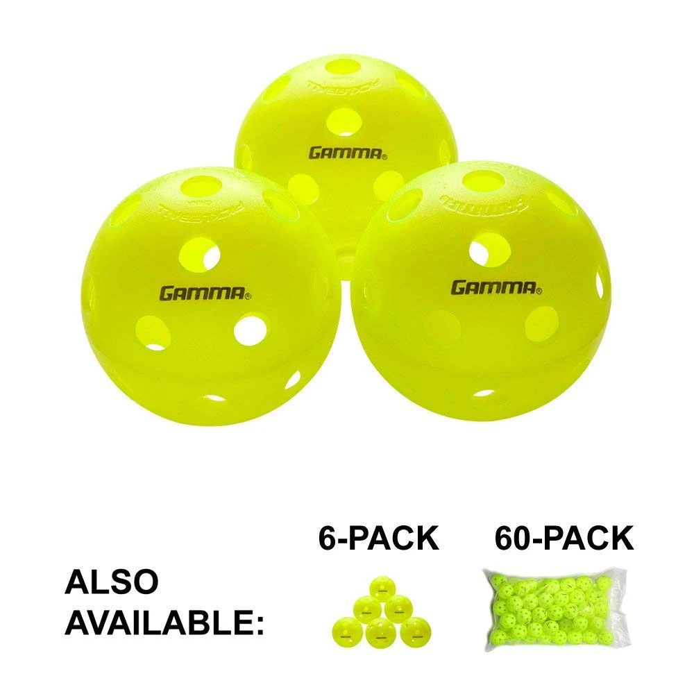 Gamma Photon High-Visibility Indoor Pickleball Balls (3 Pack) 4 Gamma Photon High-Visibility Indoor Pickleball Balls (3 Pack) - Image 2