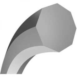 Gamma OCHO 16g Tennis String (Set) 5 Gamma OCHO 16g Tennis String (Set) -Tennis Equip Shop gamma tennis cross section 600x600 1000 1000 2