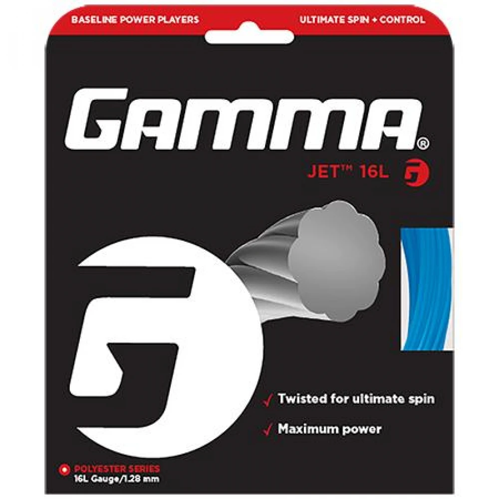 Gamma JET 17g Tennis String (Set) 3 Gamma JET 17g Tennis String (Set)