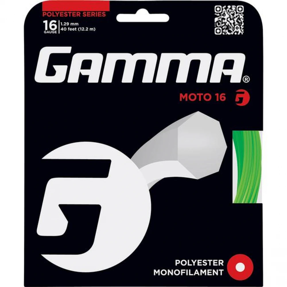 Gamma MOTO 16g Tennis String (Set) 3 Gamma MOTO 16g Tennis String (Set)