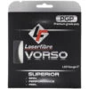Laserfibre Vorso 17g Black Tennis Racquet String (Set)