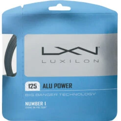 Luxilon ALU Power 125 Silver Tennis String (Set)