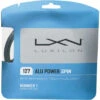 Luxilon ALU Power Spin 127 Tennis String (Set) 1 Luxilon ALU Power Spin 127 Tennis String (Set) -Tennis Equip Shop luxilon alu power 127 spin 16g 1000 1000