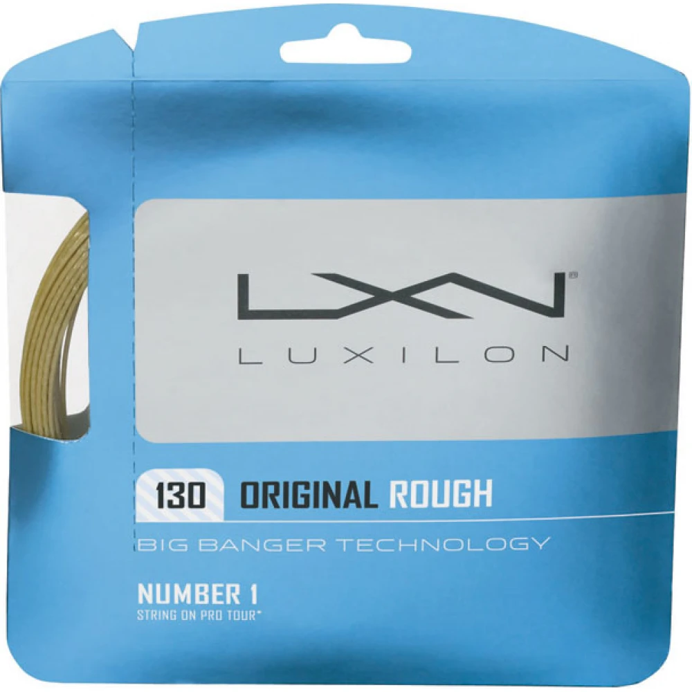 Luxilon Original 130 Rough 16g Tennis String (Set) 3 Luxilon Original 130 Rough 16g Tennis String (Set)