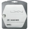Luxilon Savage White 127 16g Tennis String (Set) 1 Luxilon Savage White 127 16g Tennis String (Set) -Tennis Equip Shop luxilon savage white 127 16g 1000 1000
