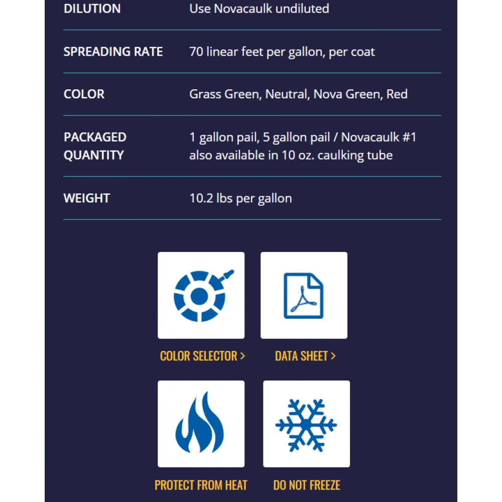 Nova NovaCaulk Tennis Court Surface Crack Repair #1 (1 Gallon Pail) 4 Nova NovaCaulk Tennis Court Surface Crack Repair #1 (1 Gallon Pail) - Image 2