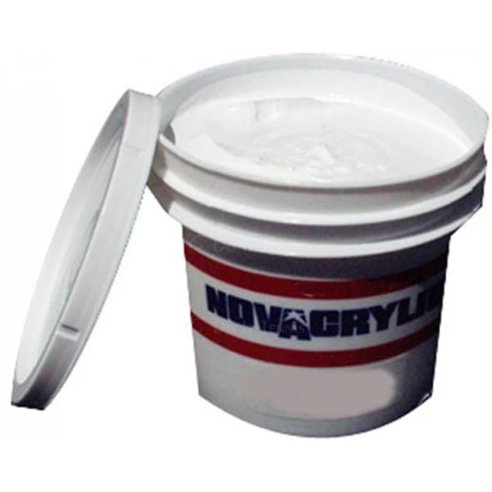 Nova NovaCaulk Tennis Court Surface Crack Repair #2 (1 Gallon Pail) 3 Nova NovaCaulk Tennis Court Surface Crack Repair #2 (1 Gallon Pail)