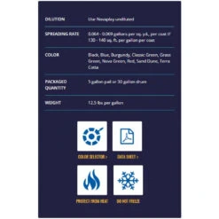 Nova NovaPlay Heavy Duty Tennis Court Surfacing (5 Gallon Pail) -Tennis Equip Shop nova novaplay 5 gallon pail 1000 1000