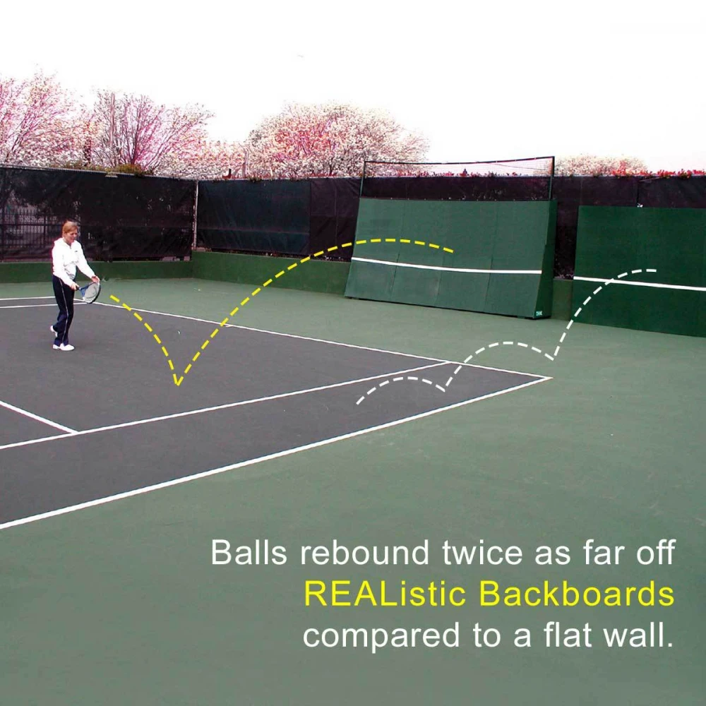 REAListic Straight-Tilt Tennis Backboard 8’H X 8’W 4 REAListic Straight-Tilt Tennis Backboard 8’H X 8’W - Image 2