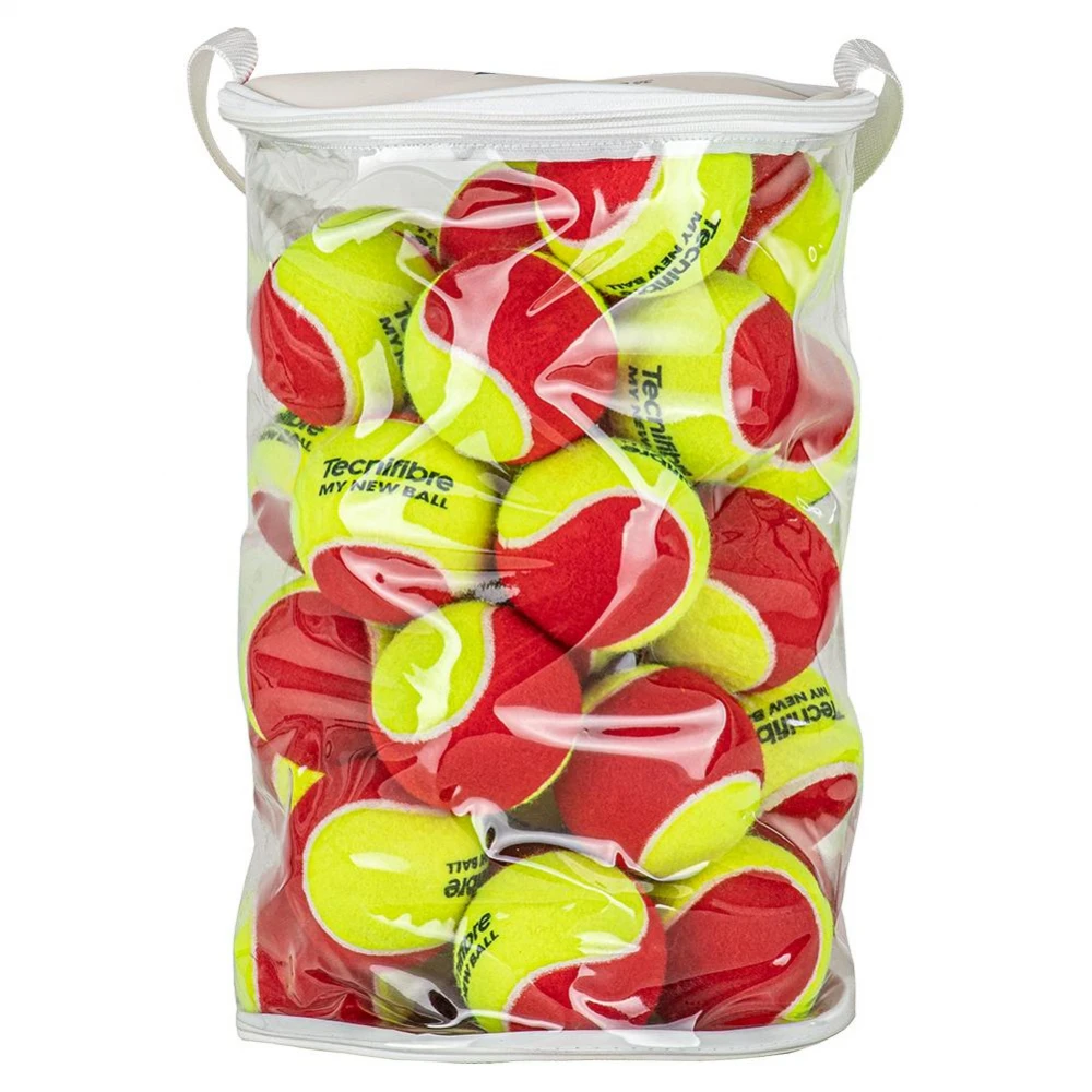 Tecnifibre Stage 3 Red Tennis Balls (Bag Of 36) 3 Tecnifibre Stage 3 Red Tennis Balls (Bag Of 36)