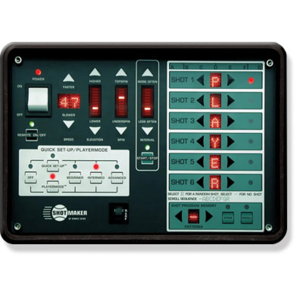 Sports Tutor Shotmaker Deluxe Tennis Ball Machine 4 Sports Tutor Shotmaker Deluxe Tennis Ball Machine - Image 2