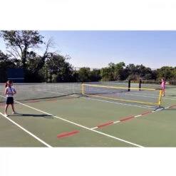 OnCourt OffCourt 18-Foot QuickStart MultiNet System -Tennis Equip Shop tamun oncourt offcourt 18 quickstart multinet portable tennis net system 3 1000 1000