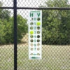 TenniScore Portable Tennis Scorekeeper -Tennis Equip Shop tenniscore fence with balls 3 1000 1000