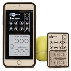 Sports Tutor Tennis Tower IO Ball Machine -Tennis Equip Shop ttsmmd remote shotmaker wireless remote and bluetooth connected app 5 1000 1000