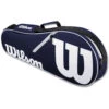 Wilson Advantage II Tennis Bag (Navy/White) 2 Wilson Advantage II Tennis Bag (Navy/White) -Tennis Equip Shop wilson advantage ii navy crop 1000 1000