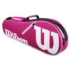 Wilson Advantage II Tennis Bag (Pink/White) 2 Wilson Advantage II Tennis Bag (Pink/White) -Tennis Equip Shop wr8005201001wilson advantage ii tennis bagpink white1 1000 1000