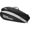 Wilson Federer Team 3 Racquet Tennis Bag (Black) 1 Wilson Federer Team 3 Racquet Tennis Bag (Black) -Tennis Equip Shop wr8005801001 wilson federer team 3 racquet tennis bag black 1 1000 1000