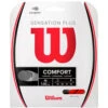 Wilson Sensation Plus 16g Red Tennis String (Set) -Tennis Equip Shop wr830040116 sensation plus 16 rd pkg 1000 1000