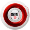 Wilson Sensation Plus 16g Red Tennis String (Reel) -Tennis Equip Shop wr830050116 sensation plus 16 rd reel 2 1000 1000