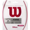 Wilson Synthetic Gut Power 16g Pink Tennis String (Set) -Tennis Equip Shop wrz945800 synthetic gut power 16 pi pkg 1000 1000
